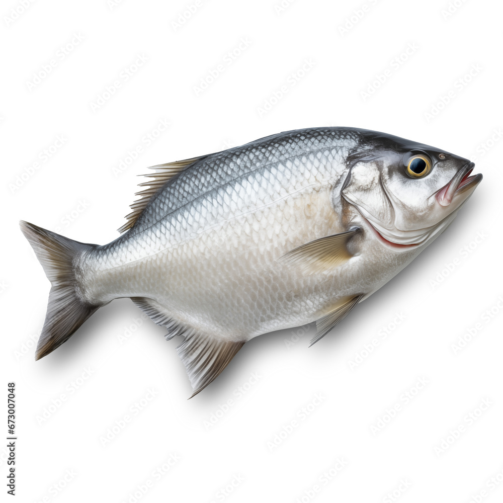 Fresh sea fish isolated on transparent or white background, png Fresh sea fish isolated on transparent or white background, png