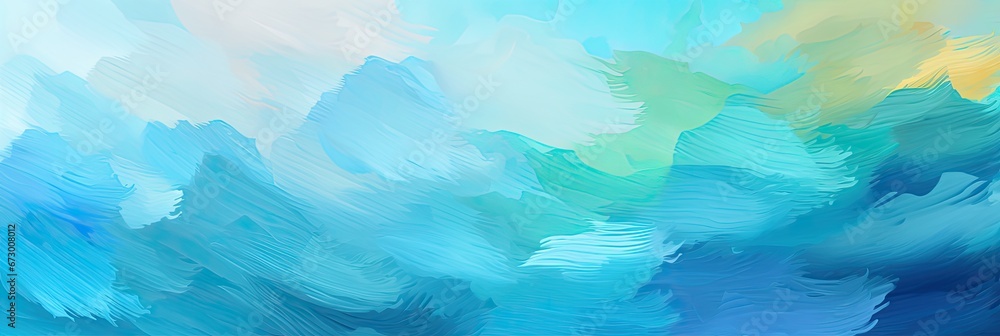 vibrant shades of blue palette brush background, generative AI vibrant shades of blue palette brush background, generative AI