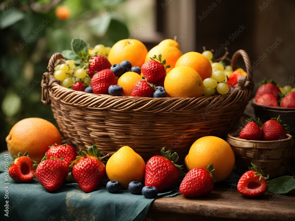 Berry Symphony: A Vibrant Tapestry of Nature's Sweetest Gems