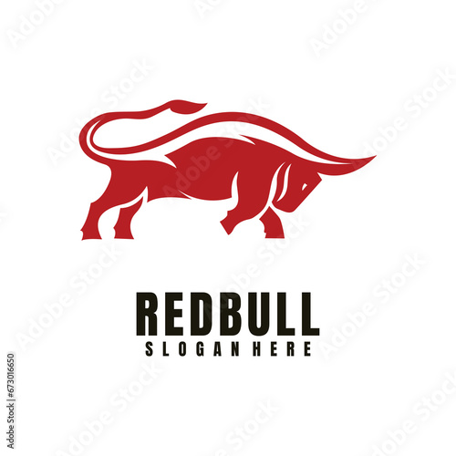 Illustration Redbull Mascot Logo