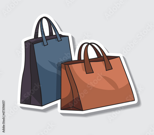 handbags sticker fashion brands clothes and accessories outlet season big sale special offer promotion discount