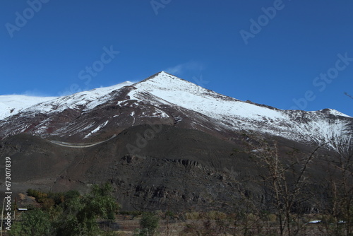 Atacama Desert Winter Dress - Snowfall between the Andes and Aridity