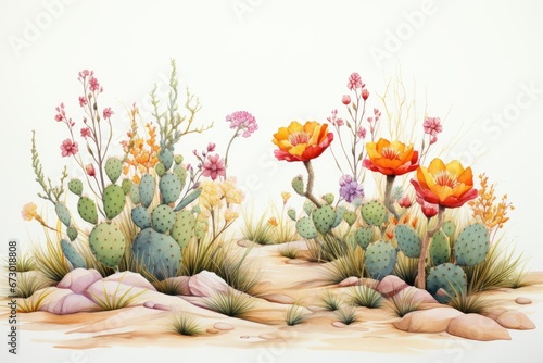 Desert Flora Set photo
