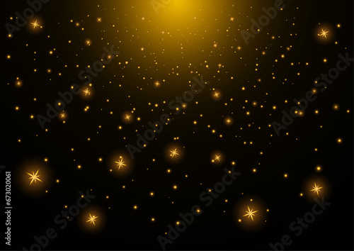 降り注ぐ光のテクスチャ