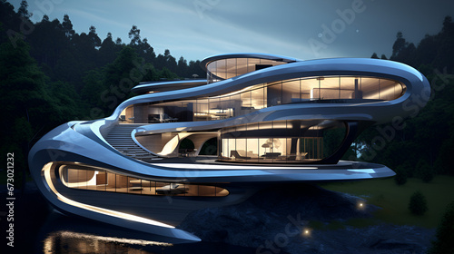 Futuristic House Concept House Future House Design 