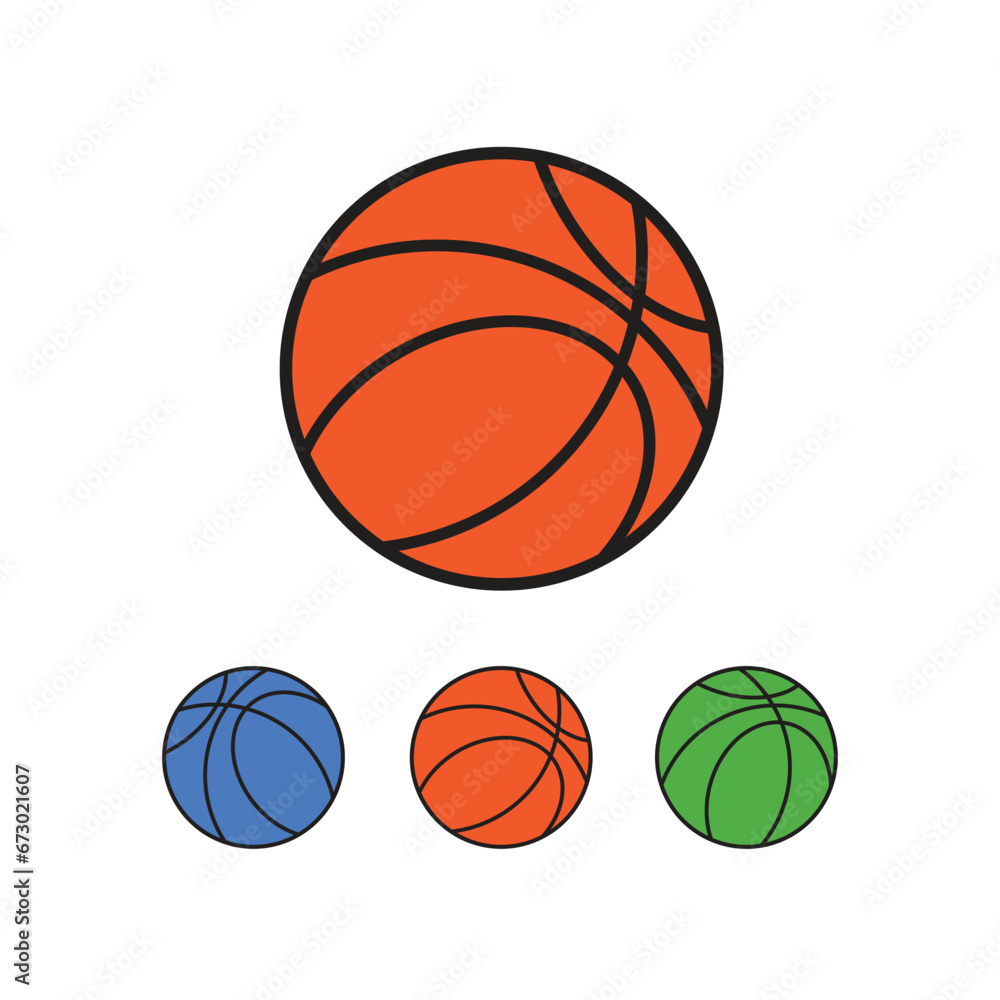 free vector basketball logo template