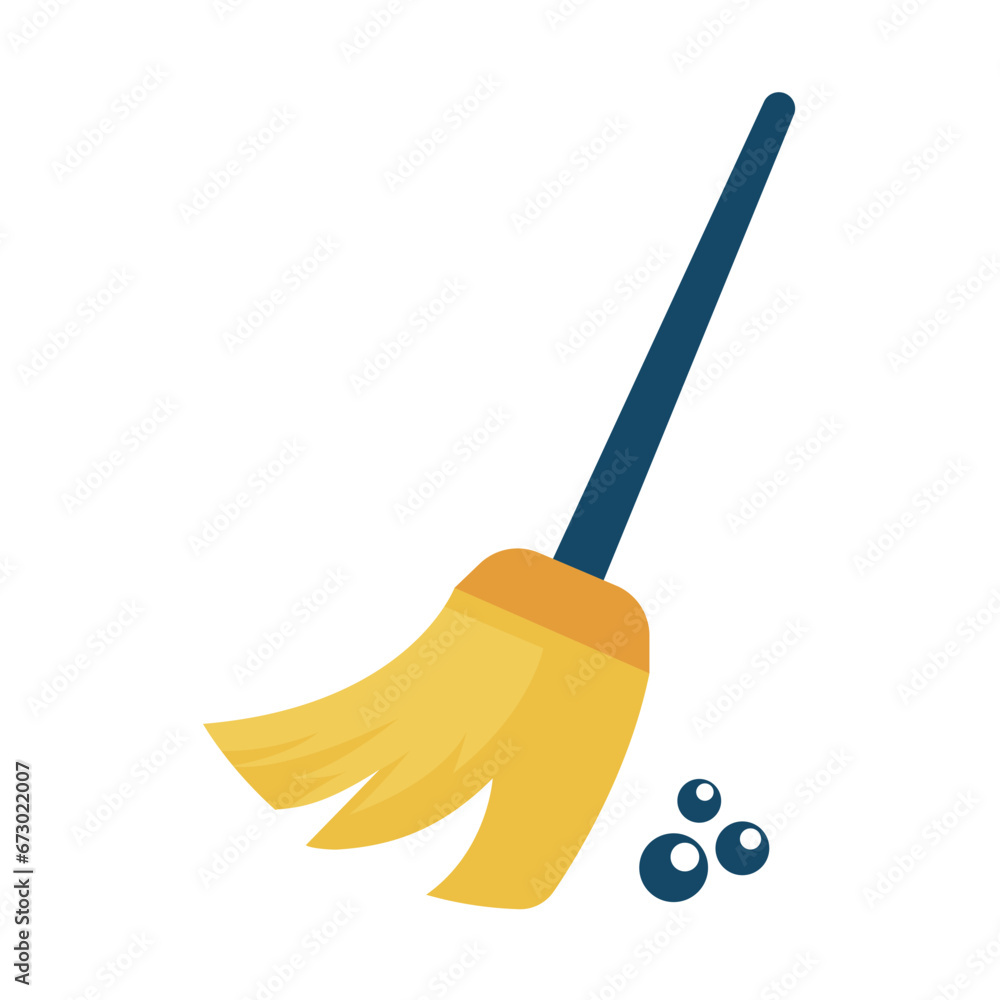 broom icon design vector template broom icon design vector template