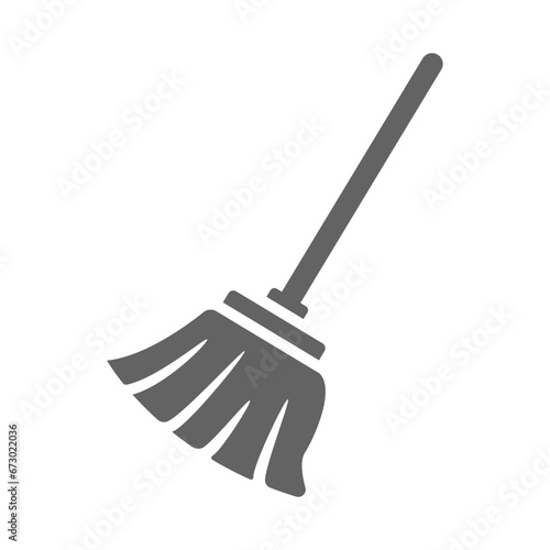 broom icon design vector template