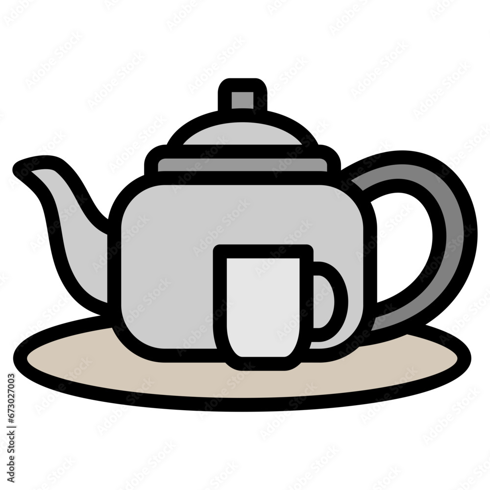 Obraz premium Teapot Icon