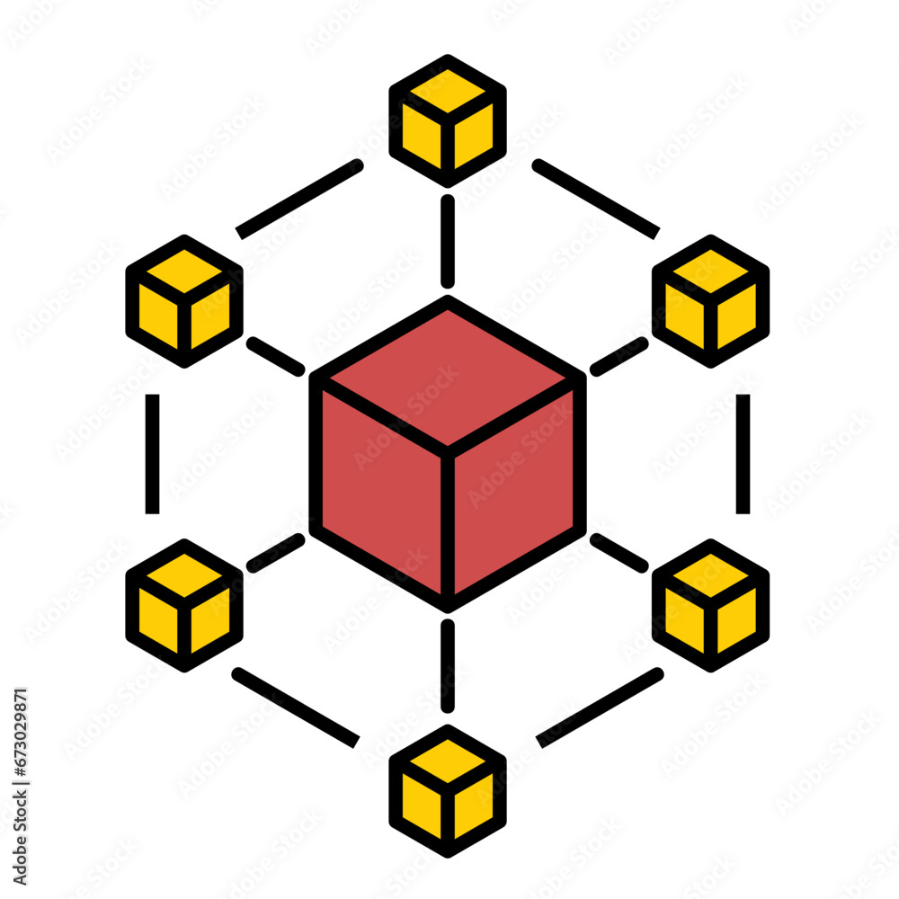 Blockchain Icon Blockchain Icon