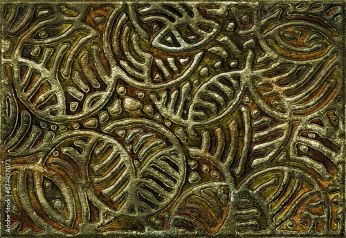 3D interior decorative pane...