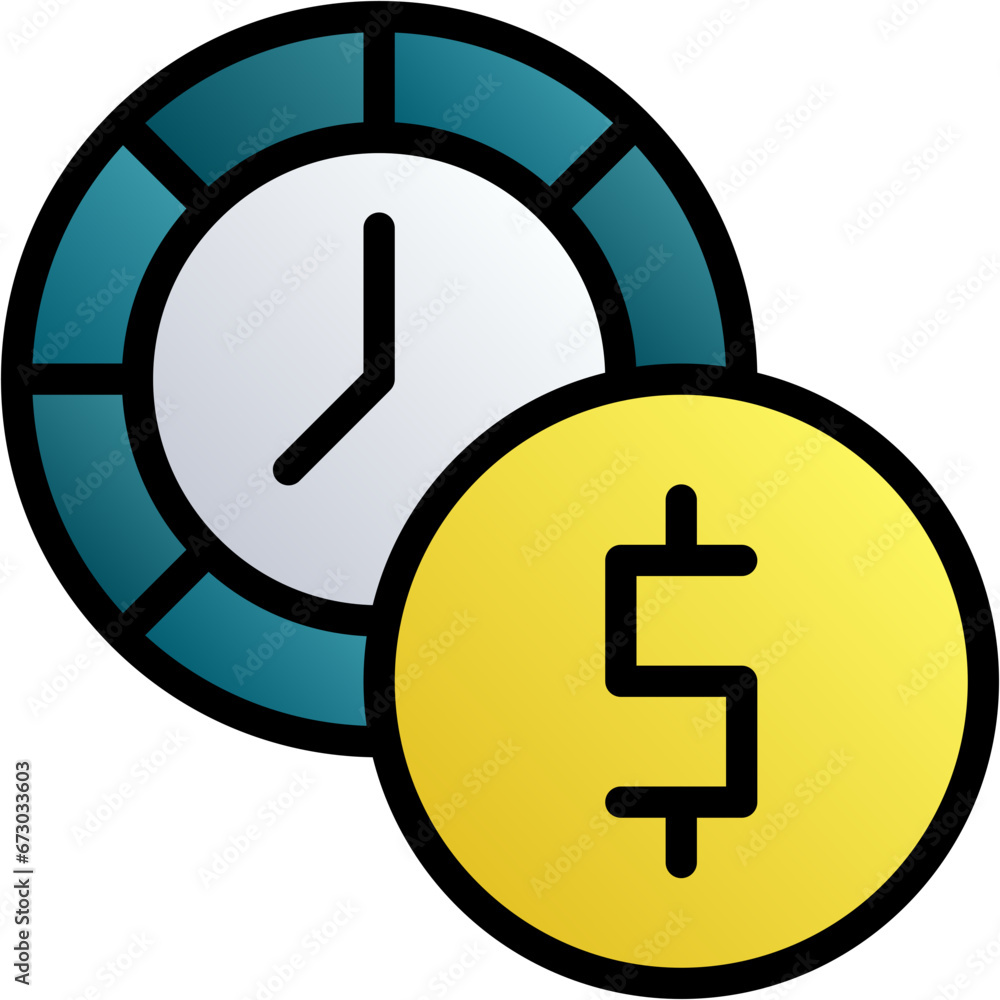 time is money vector design icon . svg time is money vector design icon . svg