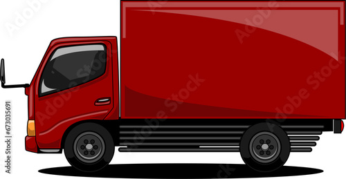 delivery truck vector