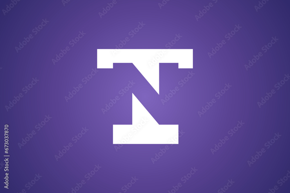 monogram letters T and N simple logo template monogram letters T and N simple logo template