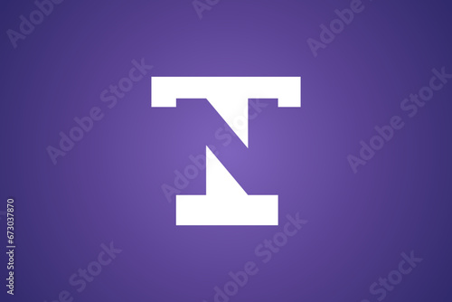 Free Download monogram letters T and N simple logo template - GFXLoad