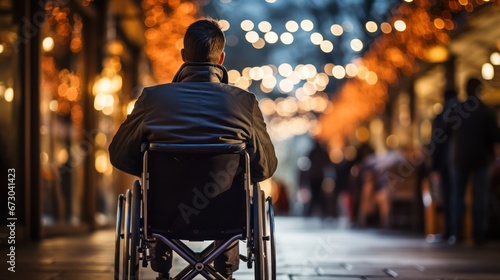 Fotografija High spirits unhindered by a wheelchair