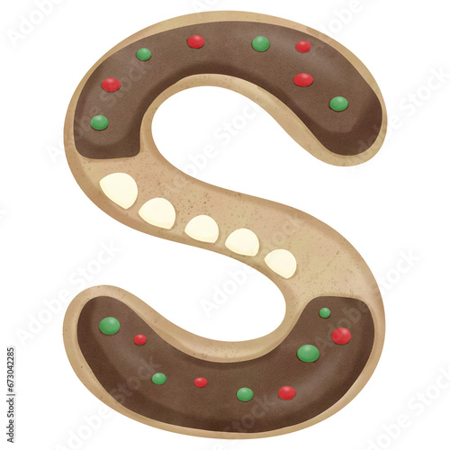 Cookie letter S