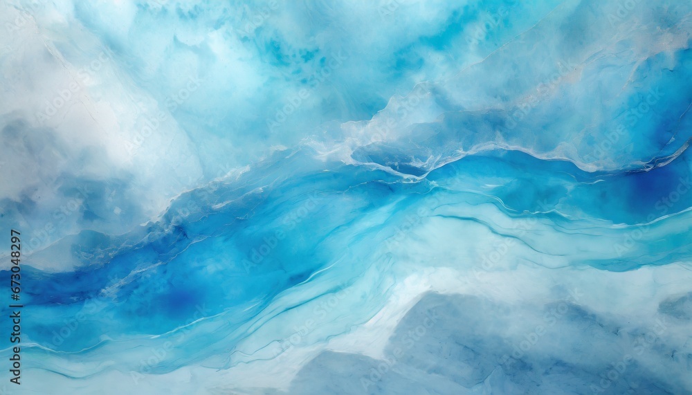 Marble Watercolor Bliss: Capturing the Sky and Sea