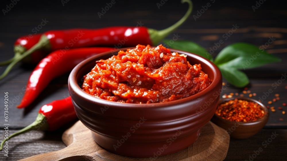 red hot chili pepper generated by AI red hot chili pepper generated by AI
