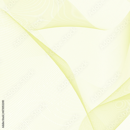 modern simple abstract seamlees yellow color wavy wave line pattern vector art