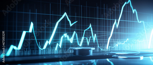 Wallpaper Mural Business graph and medical graph and data graph Torontodigital.ca