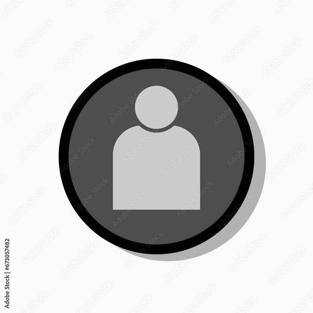 Contact Icon. Contact Person, Personal Symbol - Vector, Applied for Design, Presentation, Website or Apps Elements. Contact Icon. Contact Person, Personal Symbol - Vector, Applied for Design, Presentation, Website or Apps Elements.