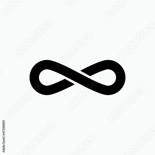 Infinity Icon. Eternity Sign. Forever, Endless Symbol - Vector.