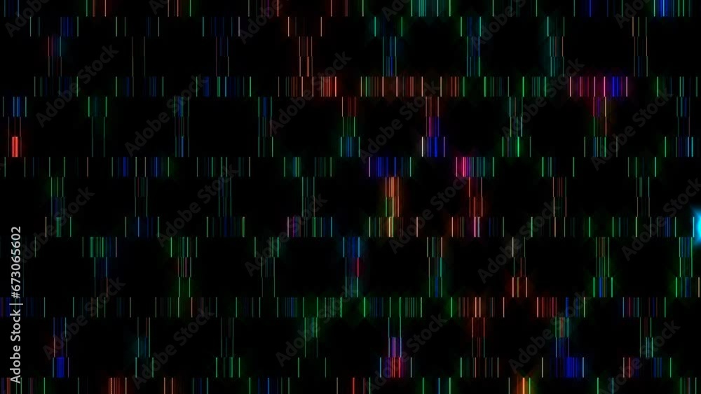 Beautiful videos that glow, shine brightly that regulate subtle movements with colorful stripes on a black background Beautiful videos that glow, shine brightly that regulate subtle movements with colorful stripes on a black background
