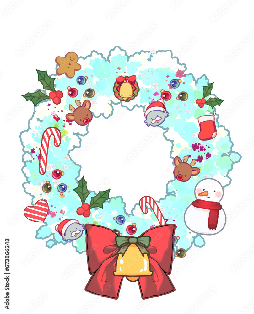 cute Christmas wreath