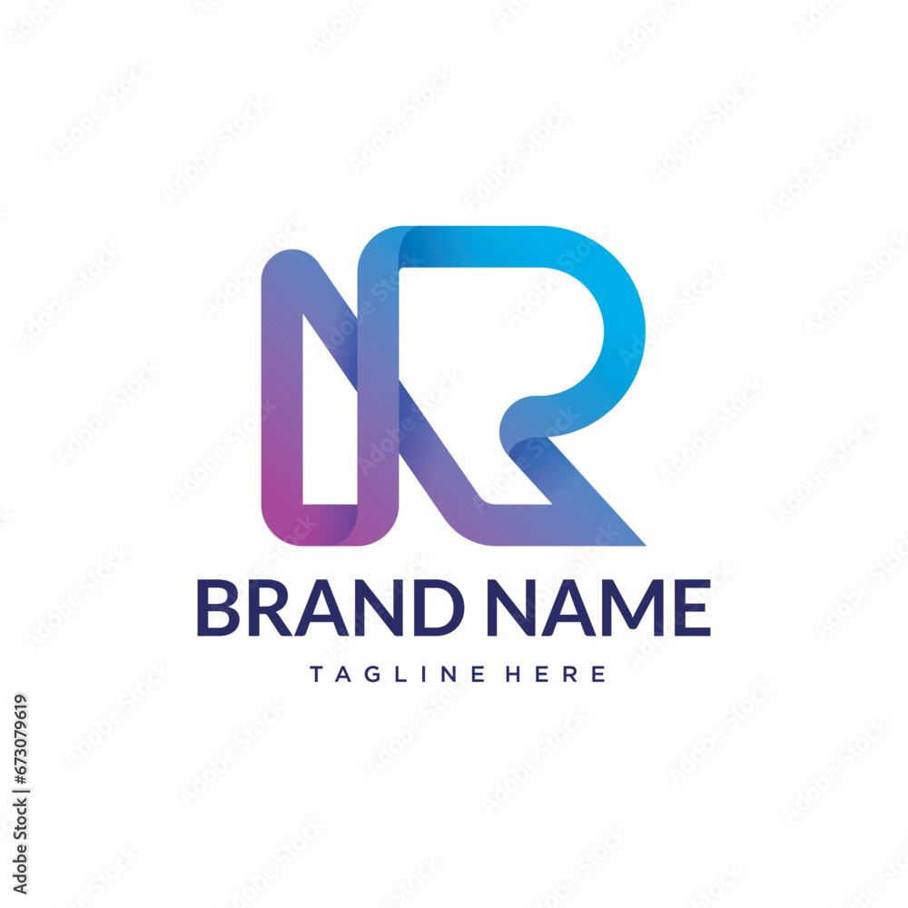 r letter logo r letter logo