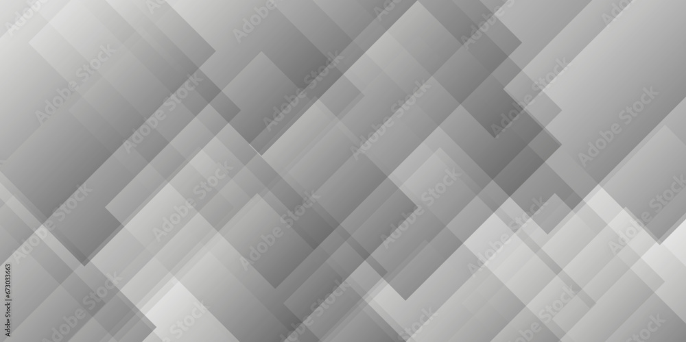 Abstract white and gray background design with layers of textured white transparent material in triangle and squares shapes. White color technology concept geometric line vector background. Abstract white and gray background design with layers of textured white transparent material in triangle and squares shapes. White color technology concept geometric line vector background.
