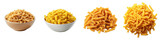 Fusilli pasta Hyperrealistic Highly Detailed Isolated On Transparent Background Png File