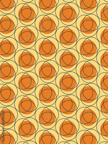 colorful scribble seamless pattern