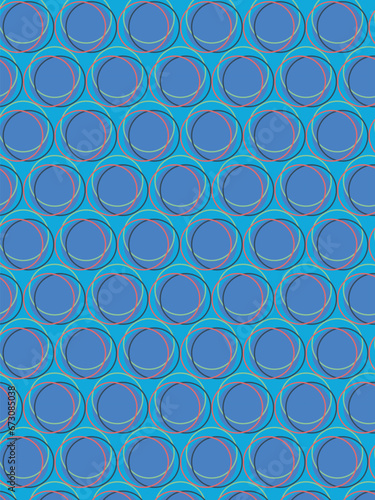 colorful scribble seamless pattern