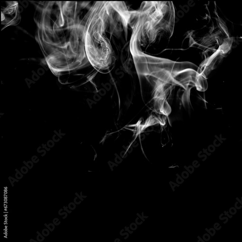 real smoking isolated effect black backdrop with smoke overlay