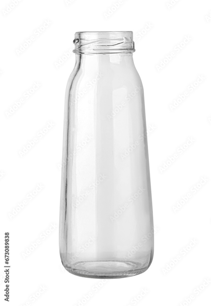 Glass jar isolated Glass jar isolated