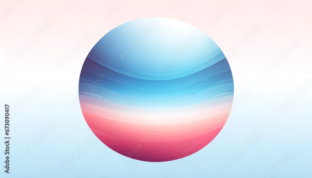 Gradient background transitioning from a soft blue at the top to a gentle pink at the bottom