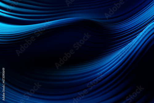 abstract blue wave background - dynamic backdrop © blaize