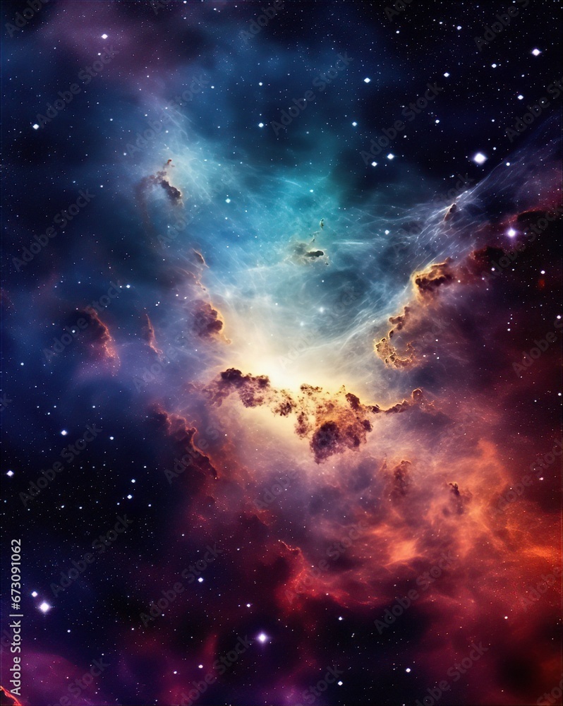 the stars and planets in outer space wallpaper