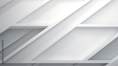 Abstract white background with intersecting lines