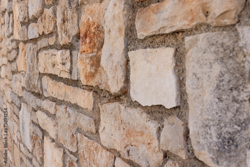 Close-up of a natural stone wall Close-up of a natural stone wall