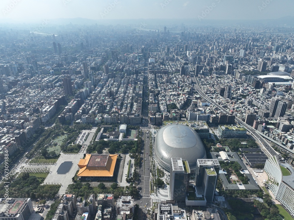 Fototapeta premium Taipei city.