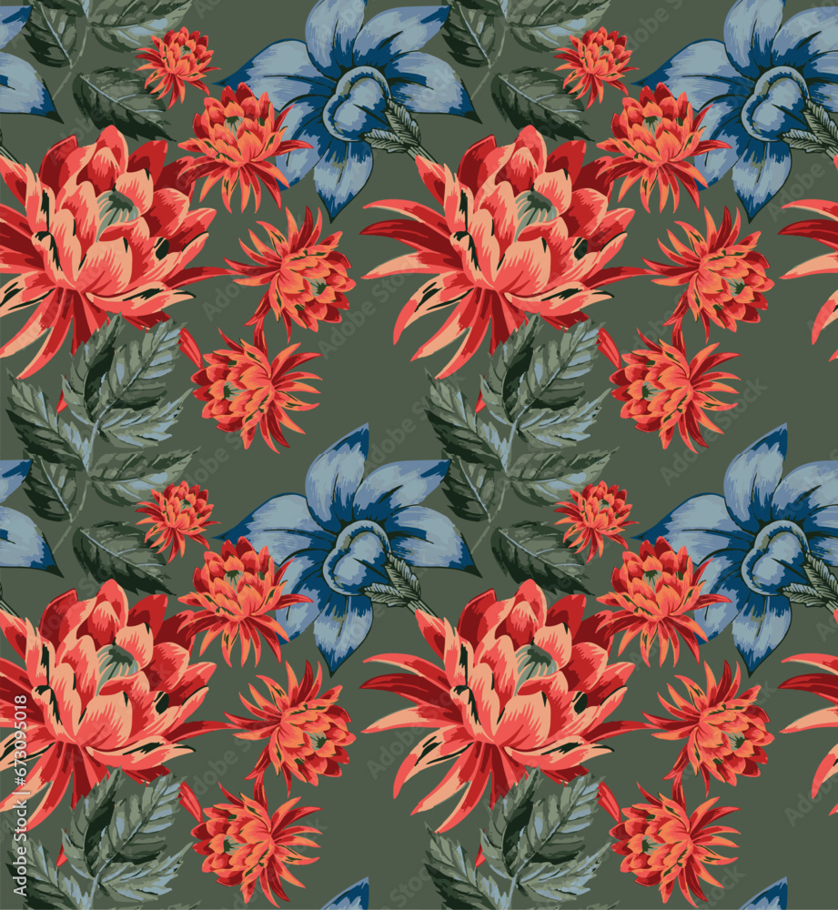 seamless floral pattern