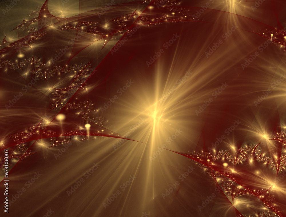 Obraz premium Imaginatory fractal abstract background Image