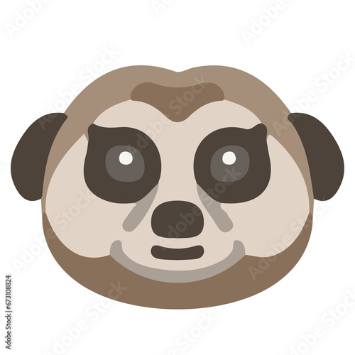 meerkat head icon