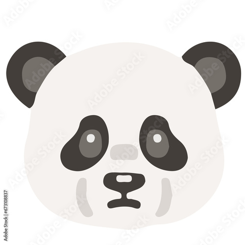 Panda head icon