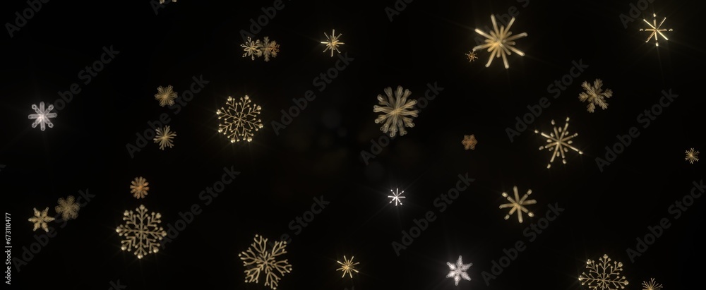 Snowflakes - With Realistic Snowflakes Overlay On Light Silver Backdrop. Xmas Holidays Snowflakes - With Realistic Snowflakes Overlay On Light Silver Backdrop. Xmas Holidays