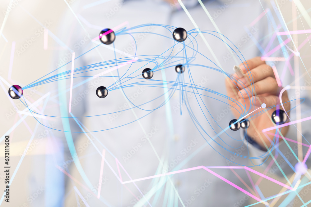 conference Digital Network and data concept 3d conference Digital Network and data concept 3d