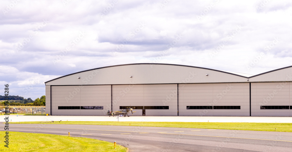 Aircraft Hangar Building