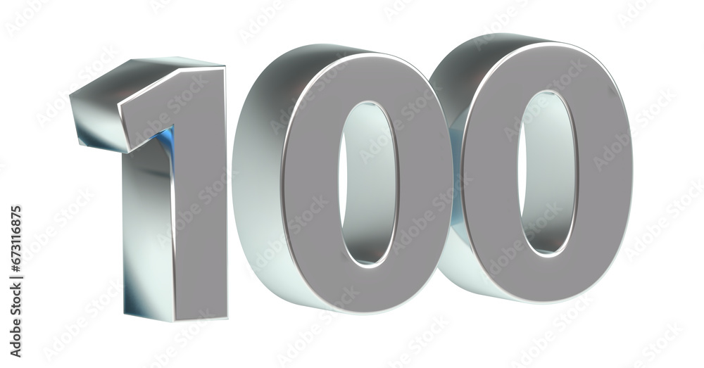 100 plakative silberne metallische 3D-Zahl, einhundert, Jubiläum, Euro, Dollar, Preis, Kosten, Prämie, Betrag, Gutschrift, Gewinn, Kapital, Business, Freisteller, Rendering 100 plakative silberne metallische 3D-Zahl, einhundert, Jubiläum, Euro, Dollar, Preis, Kosten, Prämie, Betrag, Gutschrift, Gewinn, Kapital, Business, Freisteller, Rendering